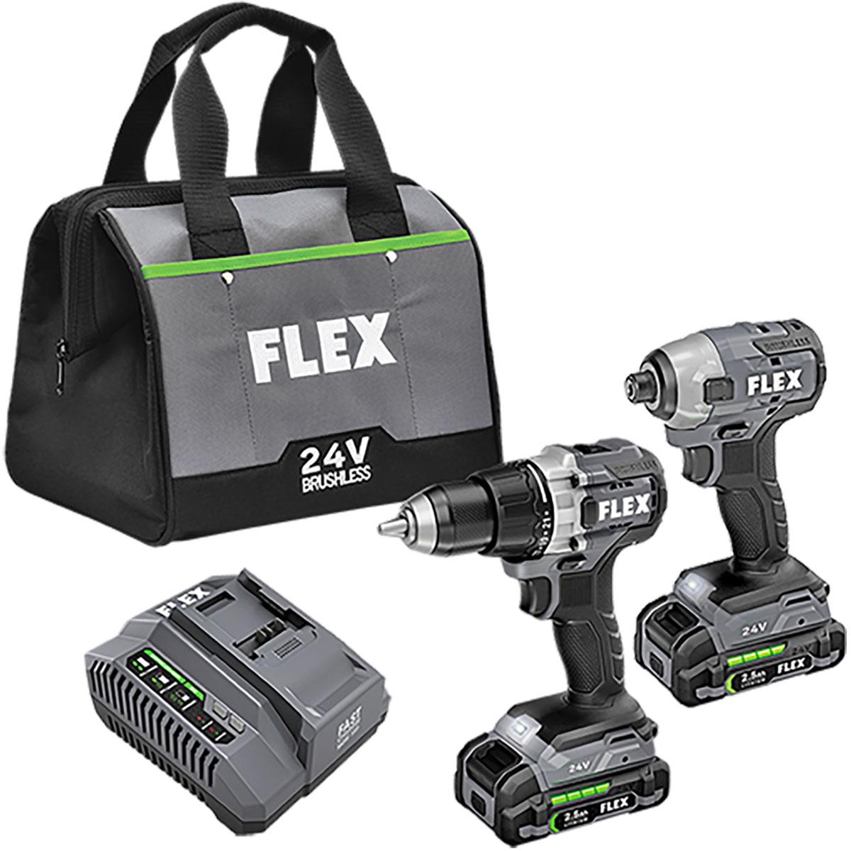 Flex 24V Drill and Impact Combo